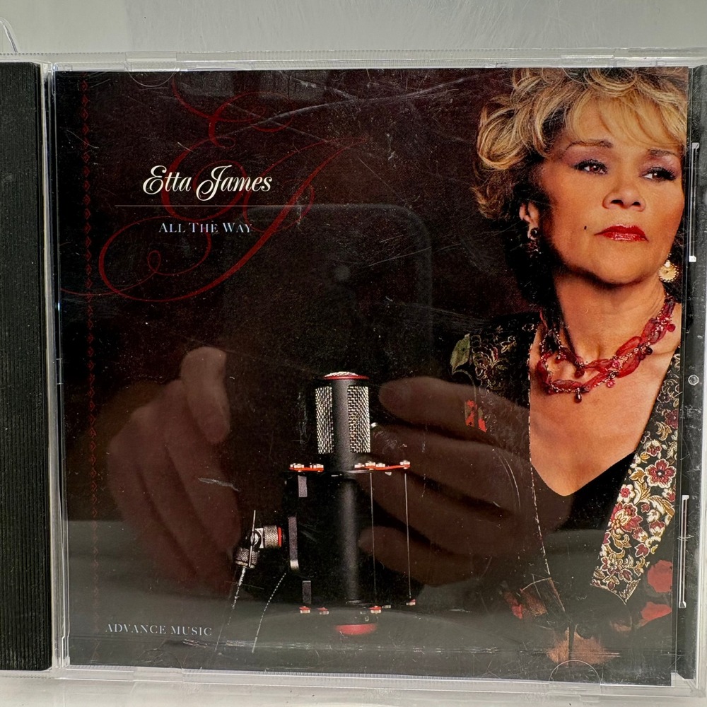 Etta James All The Way CD Album 2006 Promo Advance Music‎ RCA Victor Soul Jazz
